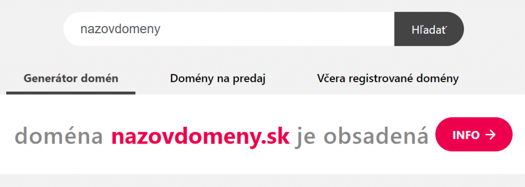 ako vybrať správny názov domény